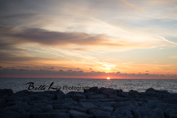 Dawn over Lake Michigan